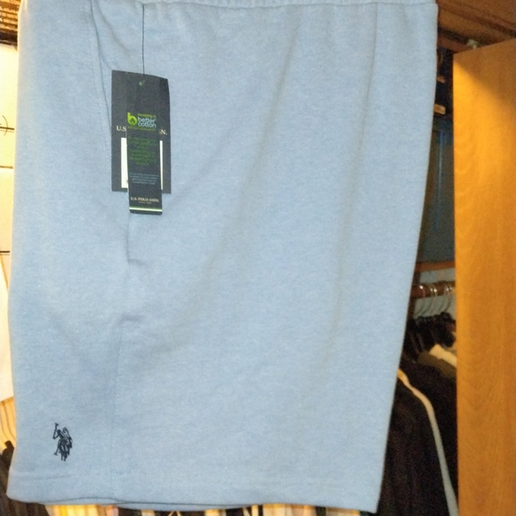 U.S. Polo Assn. Baby Blue Shorts And White Shirt Set - xxl - Picture 7 of 13
